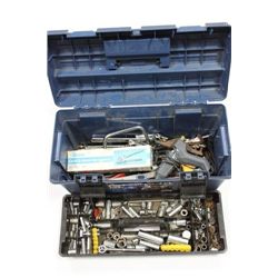 MASTERCRAFT TOOL BOX WITH CONTENTS