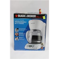 B&D 12 CUP COFFEE MAKER
