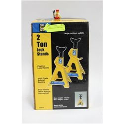 2 TON JACK STANDS (NEW IN BOX)