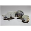 Image 1 : THOMAS KINKADE CUPS, SAUCERS AND VASE COLLECTION
