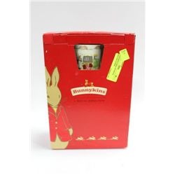 BUNNYKINS CHINA, BY ROYAL DOULTON, IN BOX