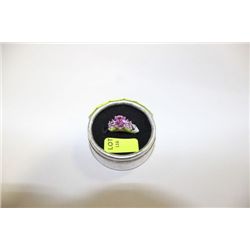 LADIES 925 SILVER RING ON CHOICE SZ 8