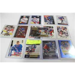 BUNDLE OF GRETZKY CARDS O.C. TO LOT 120 : RANGERS