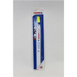 PACK OF 5 LENOX 8" METAL SAWZALL BLADES