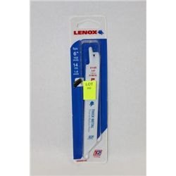 PACK OF LEANOX 6" METAL SAWZALL BLADES