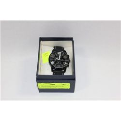 GT GRAND TOURING WATCH W/ BLACK RUBBER STRAP