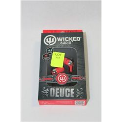 WICKED AUDIO IN EAR HEADPHONES
