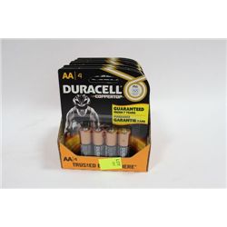BOX OF 28 DURACELL AA BATTERIES