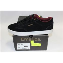 MEN'S SHOES - EMERICA THE FLICK BLACK SIZE 12