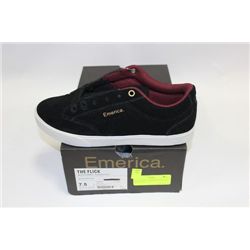 MEN'S SHOES - EMERICA THE FLICK BLACK SIZE 7.5