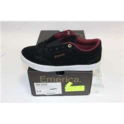 MEN'S SHOES - EMERICA THE FLICK BLACK SIZE 6.5