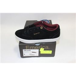 MEN'S SHOES - EMERICA THE FLICK BLACK SIZE 6