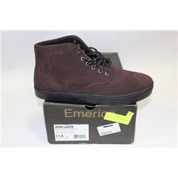 MEN'S EMERICA  HIGHLACED SHOE, SIZE 11.5