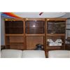 Image 1 : 3 PIECE ENTERTAINMENT WALL UNIT SET