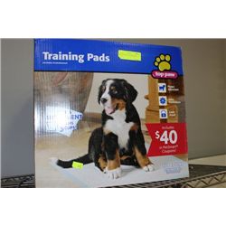 BOX OF PUPPY TRAINING PADS