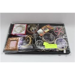 TRAY OF FASHION JEWELRIES ON CHOICE