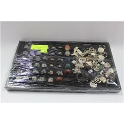 TRAY OF FASHION JEWELRIES ON CHOICE