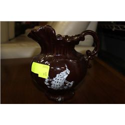 HAND PAINTED PITCHER