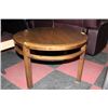 Image 1 : SOLID WOOD END TABLE, ROUND