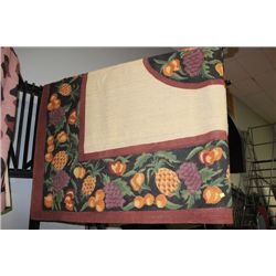TURKISH INDOOR/OUTDOOR AREA CARPET ON CHOICE FRUIT