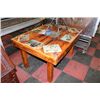 Image 1 : SOLID WOOD WILDLIFE RUSTIC TABLE
