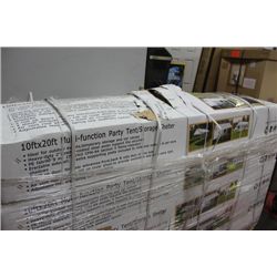 PARTY TENT / STORAGE SHELTER 10FT. X 20FT. (NEW)