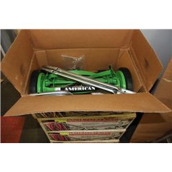 MANUAL PUSH MOWER, NEW IN BOX