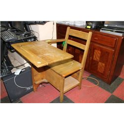 VINTAGE SCHOOL DESK