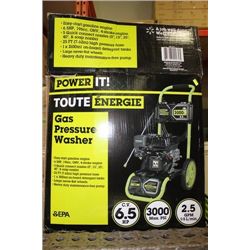 POWERIT!  6.5HP GAR PRESSURE WASHER