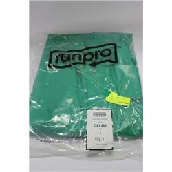 RANPRO HEAVY DUTY REFLECTIVE RAINCOAT ON CHOICE LG