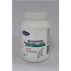 BOTTLE OF 120 GLUCOSAMINE CONDROITIN TABLETS