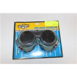 PAIR OF WELDING GOGGLES