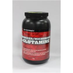 1KG. CONTAINER OF MICRONIZED L-GLUTAMINE
