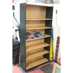 TWO TONE WOODEN SHELF