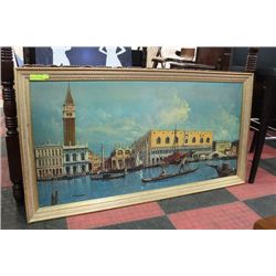 VINTAGE PICTURE OF VENICE 28" X 52"