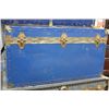 Image 1 : VINTAGE STEAMER TRUNK (BLUE)