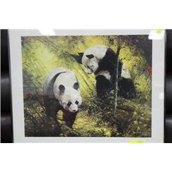 FRAMED PANDA POSTER