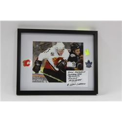 DION PHANEUF GUARANTEED AUTHENTIC ROOKIE AUTOGRAPH