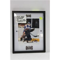 ANDY MOOG GUARANTEED AUTHENTIC 83' CUP PHOTO