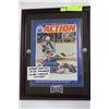 Image 1 : WAYNE GRETZKY 1983 PROGRAM COVER FRAMED