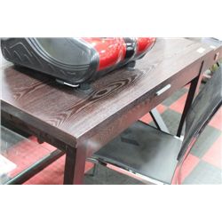 SHOWHOME WRITING DESK W/ CHROME CHAIR