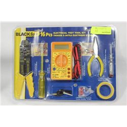 16 PCE ELECTRICAL TEST TOOL KIT