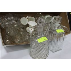 CRYSTAL AND GLASSWARE ESTATE COLLECTION