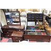 Image 1 : QUEEN SIZE 6 PCE WOOD BEDROOM SET