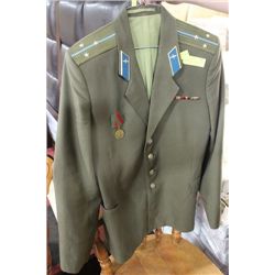 RUSSIAN COLD WAR AFGHAN ERA MILITARY OFFICERJACKET