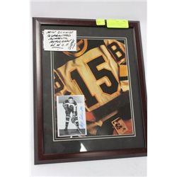 MILT SCHMIDT GUARANTEED AUTHENTIC AUTOGRAPH
