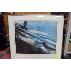 RENAZ LTD ED SIGNED PRINT (SHADOWS)