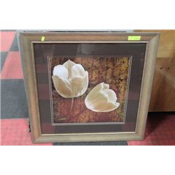 FRAMED FLORAL PICTURE