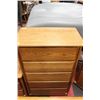 Image 1 : QUEEN SZ BEDFRAME,5 DRAW CHEST OF DRAWERS AND 3