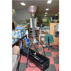 PORTABLE SCHAEFER PATIO HEATER WITH HARD CASE